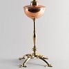 W.A.S. Benson Copper and Brass Table Lamp