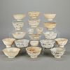 19 Chinese Shipwreck Ceramic Bowls
