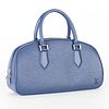 Louis Vuitton Blue Epi Jasmine Handbag