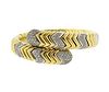18k Gold Diamond Wrap Bracelet