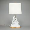 Large Samson White Porcelain Lamp