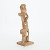 Rapa Nui "Easter Island" Style Wood Carving