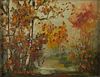 Edmund Greacen Autumn Landscape Painting