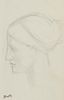 Henri Fantin-Latour Portrait Drawing