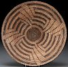 A FINE PIMA WOVEN BASKETRY TRAY, EARLY 20TH C