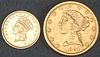 A COLLECTION OF US GOLD AND SILVER COINS
