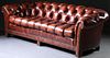 A FINE CONTEMPORARY “CHESTERFIELD” LEATHER SOFA
