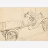  Thomas Hart Benton "Flatbed Pickup" Graphite (1928)