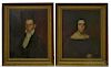 Charles Fenton (American, 1808-1877)       Two Portraits.