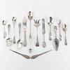Grouping of Fourteen (14) Sterling Silver and Sterling Handle Tableware