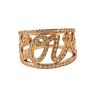 Repossi 18k Gold Diamond Love Ring