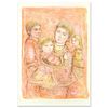 Edna Hibel (1917-2014), "Portrait of a Family" Limited Edition Lithograph, Numbered and Hand Signed with Certificate of Authenticity. (Disclaimer)