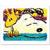 Bora Bora Boogie Bored Limited Edition Hand Pulled Original Lithograph by Renowned Charles Schulz Protege, Tom Everhart. Numbered and Hand Signed by t
