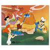 Flintstones Barbecue Limited Edition Sericel from the Popular Animated Series The Flintstones. Includes Certificate of Authenticity.