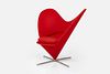 Verner Panton, 'Heart Cone' Chair