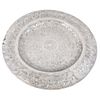 PLATÓN. MÉXICO, PRINCIPIOS DEL SIGLO XIX. Elaborado en plata fundida, labrada y cincelada, con burilada, sello "DVLA". Peso: 4,532 g
