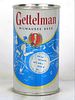 1956 Gettelman Milwaukee Beer (Blue) 12oz 69-19 Flat Top Wisconsin Milwaukee