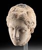 Roman Marble Head of Aphrodite - Capitoline Type