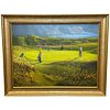  ROYAL BIRKDALE 9TH GREEN OIL PAINTING