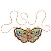 Judith Leiber Minaudiere Butterfly Clutch