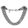 Oxidized Sterling Silver Necklace, "Ervine," Joanne Thompson