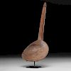 Great Lakes Effigy Burl Ladle, From the Collection of Jan Sorgenfrei, Ohio
