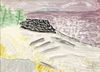 Milton Avery 1948 watercolor Lavender Sea