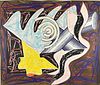 Frank Stella "A Hungry Cat Ate Up the Goat" Litho