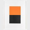 Ellsworth Kelly (1923-2015): Orange and Black