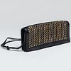 Chanel Chain Embellished Leather Evening Bag