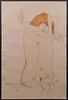 Egon Schiele, Manner of: Two Nude Women Embracing