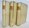 HISTORICAL ACCOUNT OF FLORENCE'S THREE FOLIO VOLUMES, 1641–1647, BY AMMIRATO ANTIQUE VELLUM BOUND