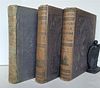 THREE ANTIQUE VOLUMES FROM THE PERRY AMERICAN SQUADRON EXPEDITION TO CHINA SEAS AND JAPAN IN 1856