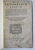 GREEK BIBLE PLANIN NEW TESTAMENT ANTIQUE RARE 16TH-CENTURY FOLIO BIBLE, 1584