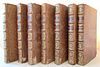 CAPTAIN COOK'S SEVEN ANCIENT VOLUMES FROM 1774 ARE IN FRENCH.
