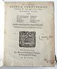 ANTIQUE VELLUM BOUND SENECA TRADEGIES BY PLANTIN, 1576
