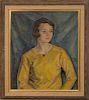 Sándor Nagy (1869-1950): Woman in Yellow