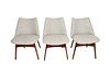 Three Adrian Pearsall Dining Chairs