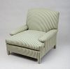 Custom-Upholstered Club Chair