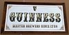 1990 Guinness "Master Brewers Since 1759" Bar Mirror Dublin Leinster