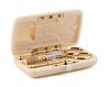 TIFFANY & CO. 18K GOLD AND BONE SEWING NECESSAIRE