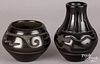 Stella Chavarria blackware pottery pieces