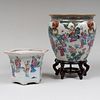 Two Chinese Porcelain Jardinières