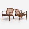  Ib Kofod-Larsen for Selig Pair of Lounge Chairs (ca. 1960)
