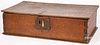 Oak Bible box, ca. 1700