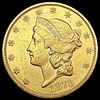 1873-S $20 Gold Double Eagle LIGHTLY CIRCULATED