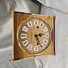 Howard Miller Brass Mantel Clock 