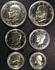 (2) 1976-S SILVER 3-COIN PROOF SETS