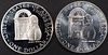1992-D, W WHITE HOUSE $1 SILVER COMM COINS