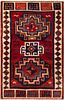 East Anatolia Shavak Rug 2 ft 9 in x 1 ft 9 in (0.83 m x 0.53 m)